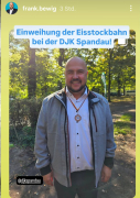 Eröffnung der Eisstockbahn am 3.10.2025