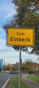 Ortsschild Einbeck